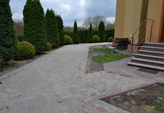 Prace przy kościele parafialnym - 2 etap