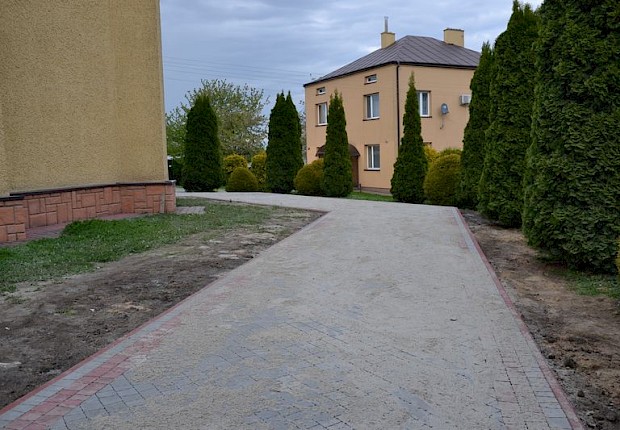 Prace przy kościele parafialnym - 2 etap