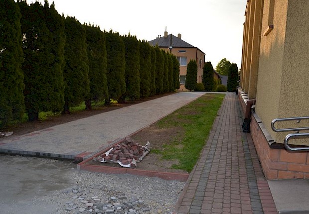 Prace przy kościele parafialnym - 2 etap