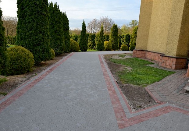 Prace przy kościele parafialnym - 2 etap