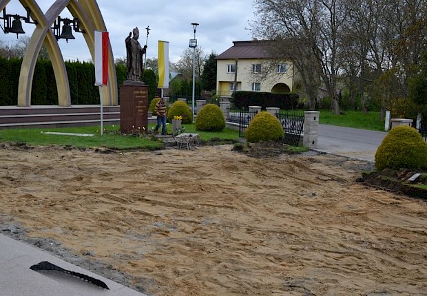 Prace przy kościele parafialnym - 2 etap