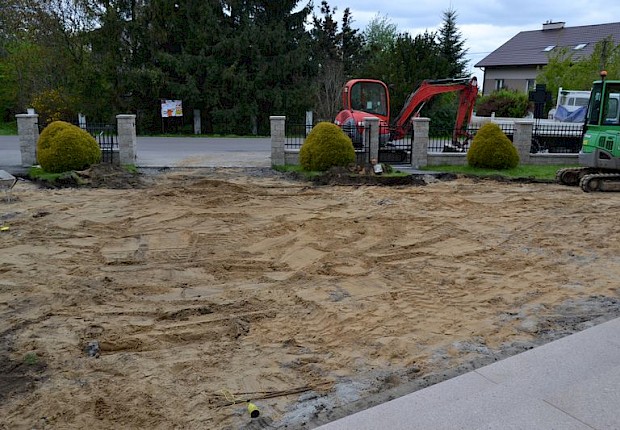 Prace przy kościele parafialnym - 2 etap