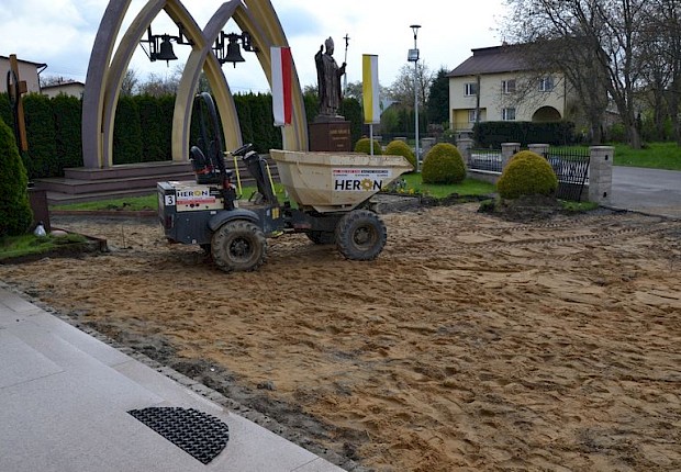 Prace przy kościele parafialnym - 2 etap