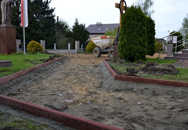 Prace przy kościele parafialnym - 2 etap