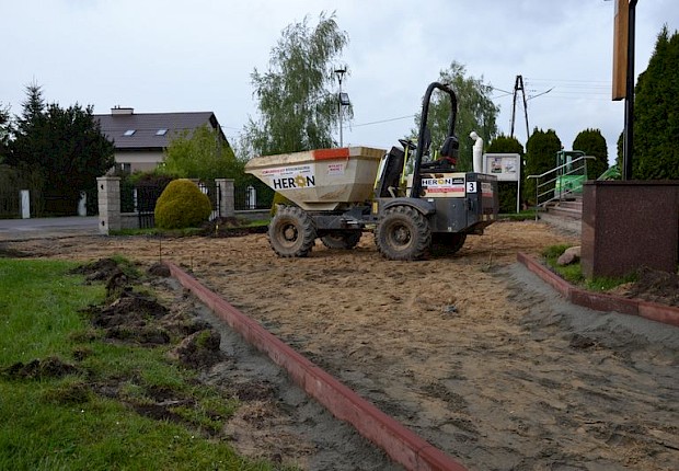 Prace przy kościele parafialnym - 2 etap