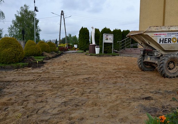 Prace przy kościele parafialnym - 2 etap