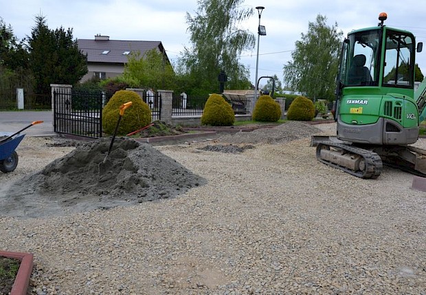 Prace przy kościele parafialnym - 2 etap