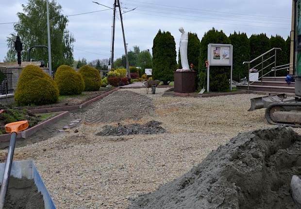 Prace przy kościele parafialnym - 2 etap