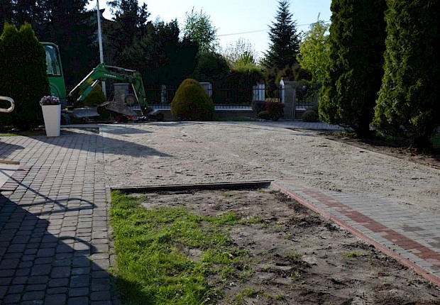 Prace przy kościele parafialnym - 2 etap