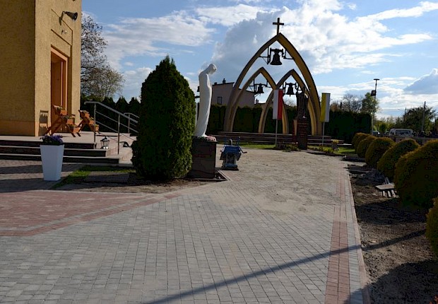 Prace przy kościele parafialnym - 2 etap