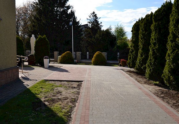 Prace przy kościele parafialnym - 2 etap