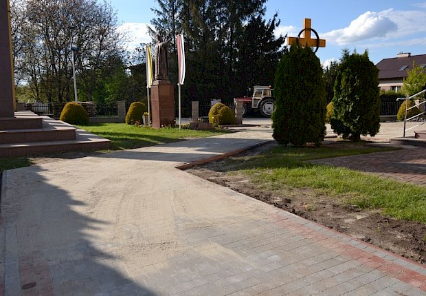 Prace przy kościele parafialnym - 2 etap