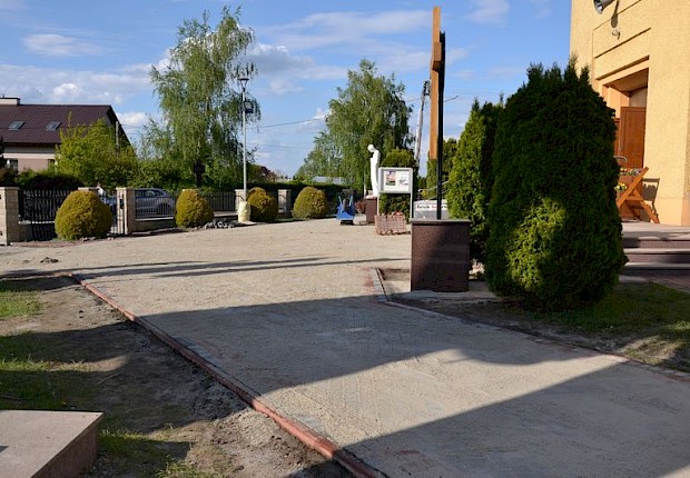 Prace przy kościele parafialnym - 2 etap