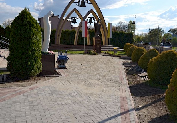 Prace przy kościele parafialnym - 2 etap