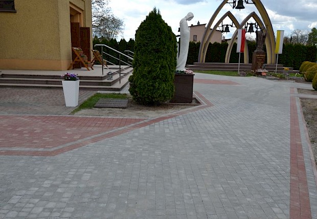 Prace przy kościele parafialnym - 2 etap