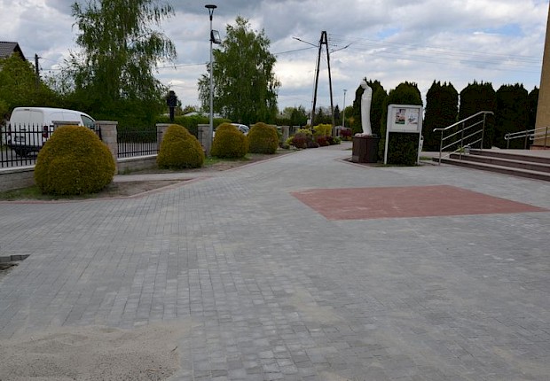 Prace przy kościele parafialnym - 2 etap