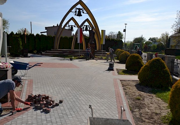 Prace przy kościele parafialnym - 2 etap