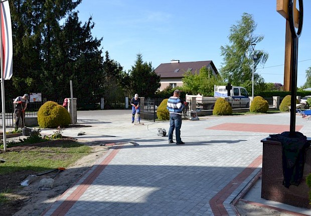 Prace przy kościele parafialnym - 2 etap