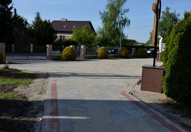 Prace przy kościele parafialnym - 2 etap
