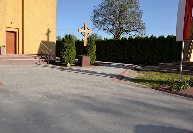 Prace przy kościele parafialnym - 2 etap