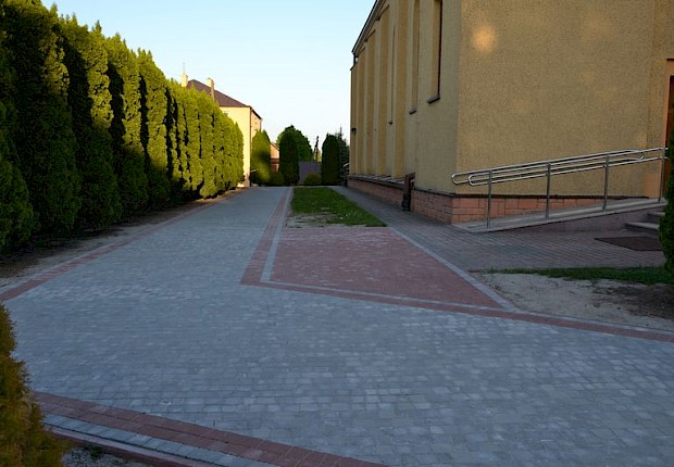 Prace przy kościele parafialnym - 2 etap