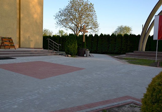 Prace przy kościele parafialnym - 2 etap