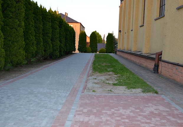 Prace przy kościele parafialnym - 2 etap