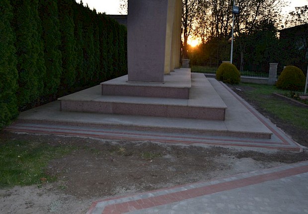 Prace przy kościele parafialnym - 2 etap