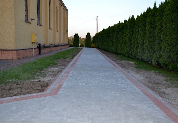 Prace przy kościele parafialnym - 2 etap