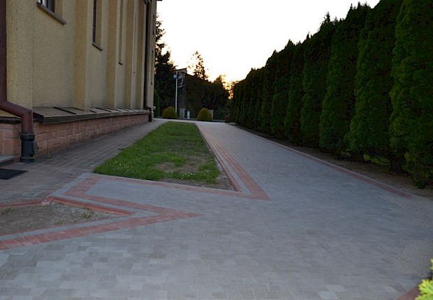 Prace przy kościele parafialnym - 2 etap