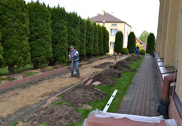 Prace przy kościele parafialnym - 1 etap