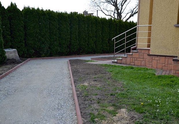Prace przy kościele parafialnym - 1 etap