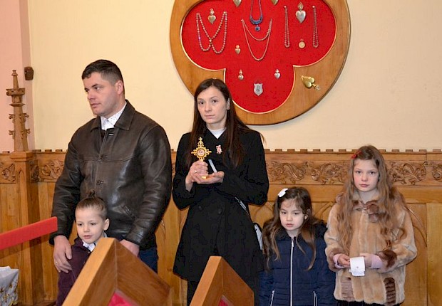 Wprowadzenie relikwii bł. rodziny Ulm&oacute;w