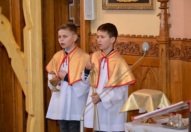 Wprowadzenie relikwii bł. rodziny Ulm&oacute;w
