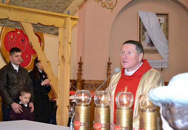Wprowadzenie relikwii bł. rodziny Ulm&oacute;w