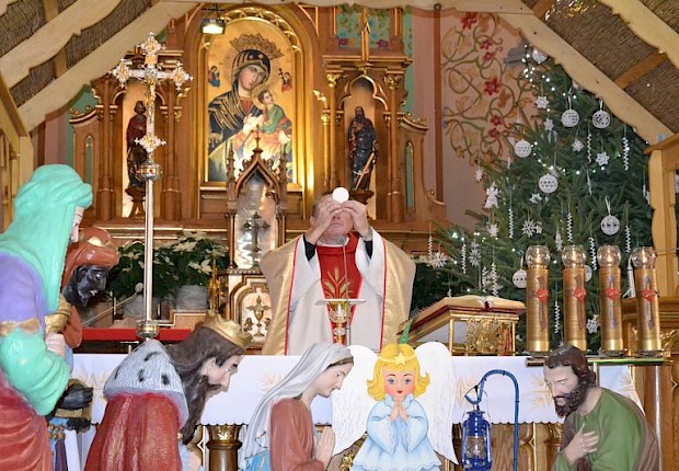 Wprowadzenie relikwii bł. rodziny Ulm&oacute;w