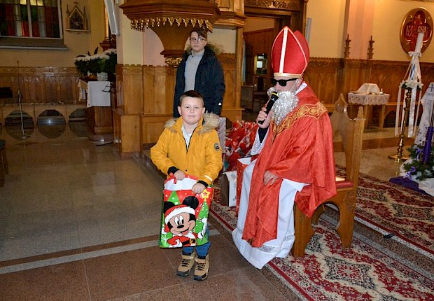Spotkanie ze św. Mikołajem