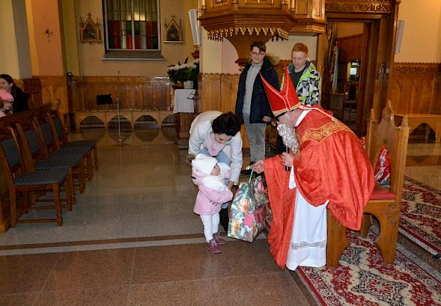 Spotkanie ze św. Mikołajem