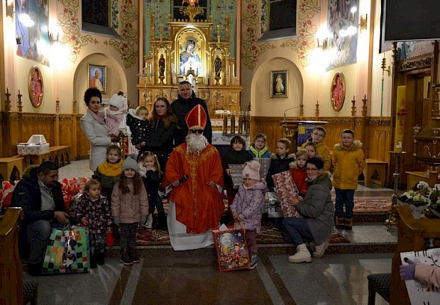 Spotkanie ze św. Mikołajem