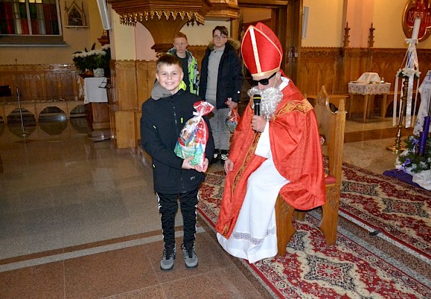 Spotkanie ze św. Mikołajem