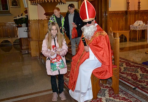 Spotkanie ze św. Mikołajem