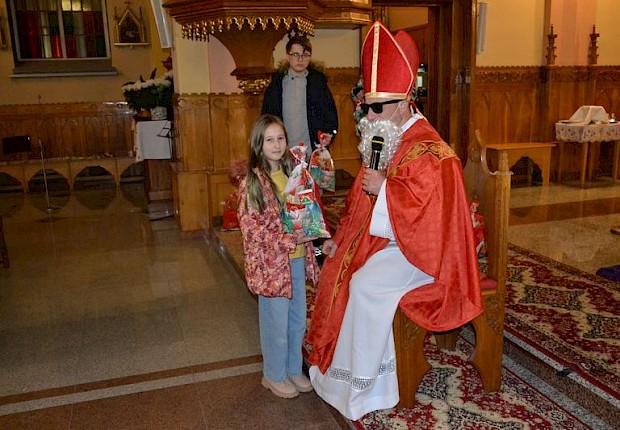 Spotkanie ze św. Mikołajem