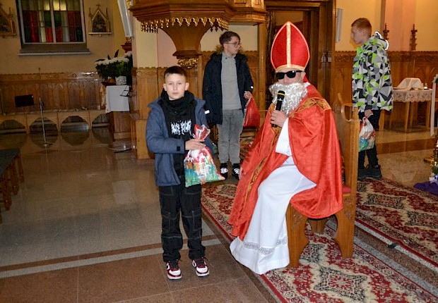Spotkanie ze św. Mikołajem