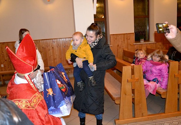 Spotkanie ze św. Mikołajem