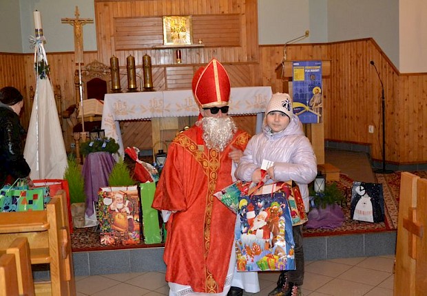 Spotkanie ze św. Mikołajem