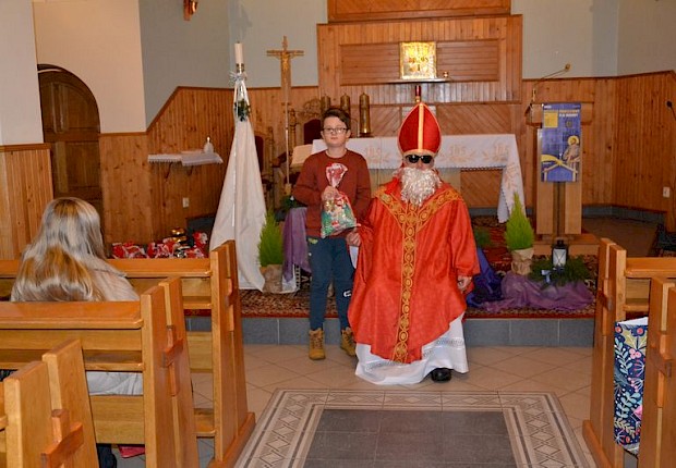 Spotkanie ze św. Mikołajem