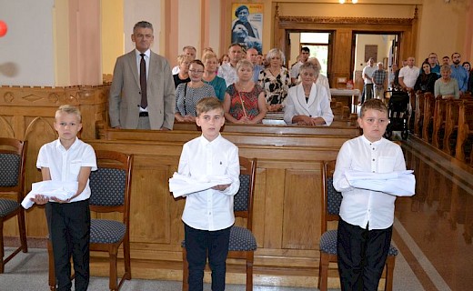 Przyjęcie do posługi ministranta