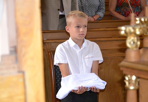 Przyjęcie do posługi ministranta