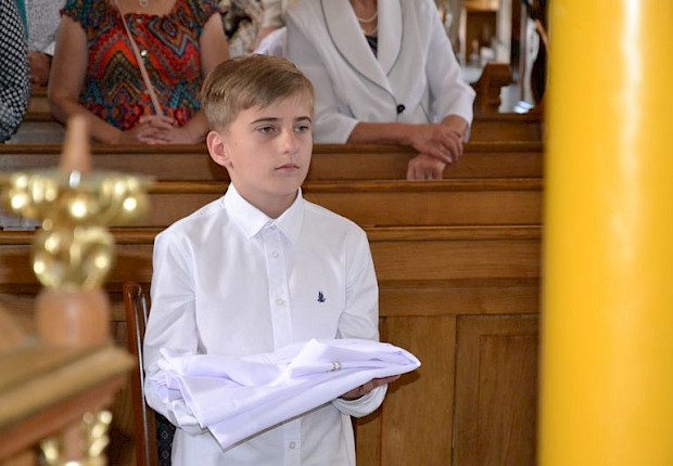 Przyjęcie do posługi ministranta