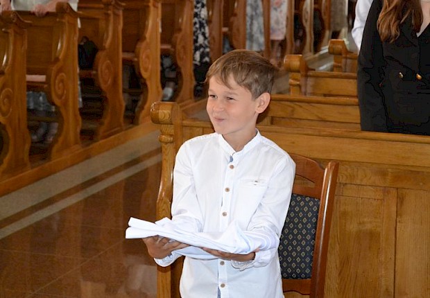 Przyjęcie do posługi ministranta
